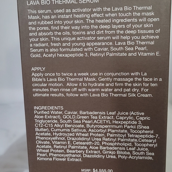 LavaBiothermal serum
